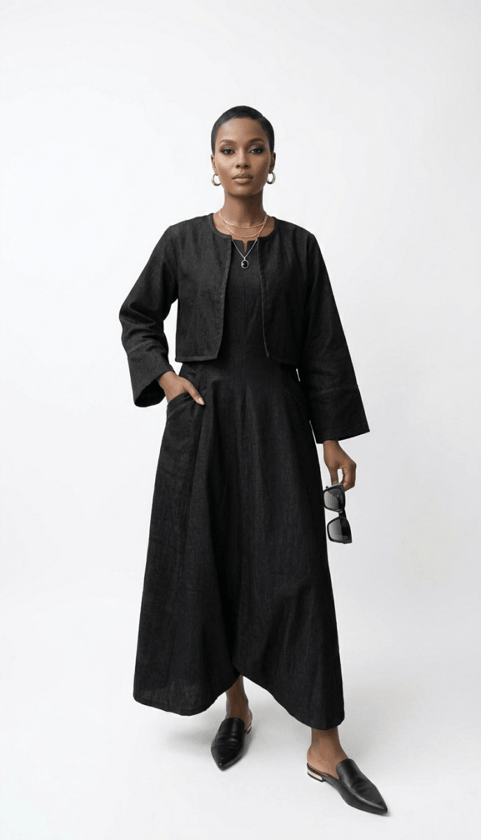 Modern Linen Suit - Afroda