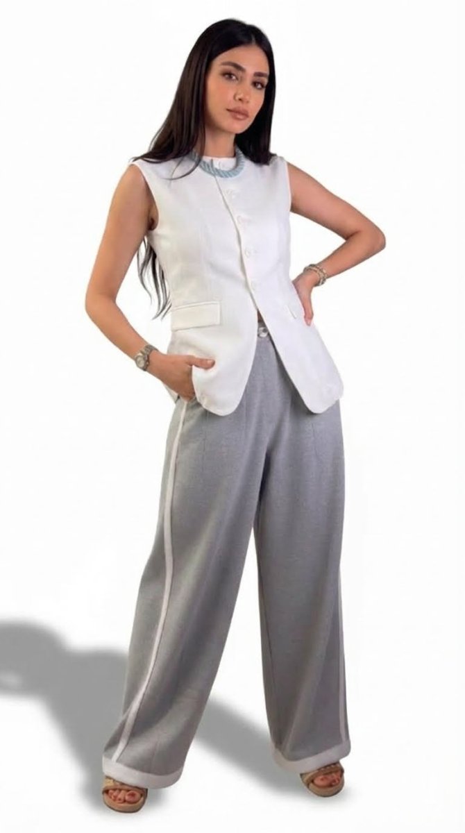 Modern Tailored Vest Set - Afroda