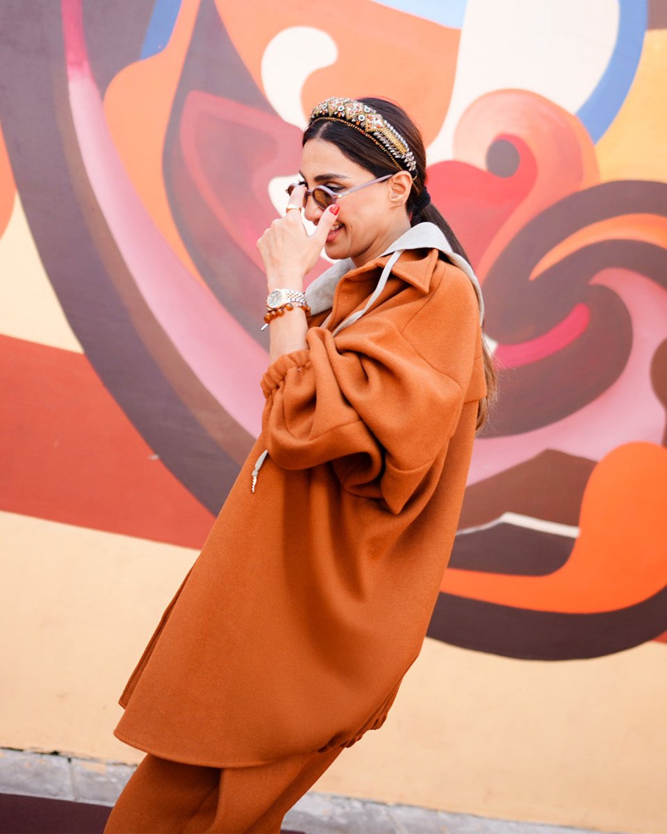 Oversized Button - Down Set - afroda