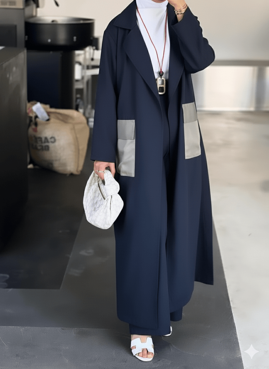 Soft Linen Tailored Set - afroda