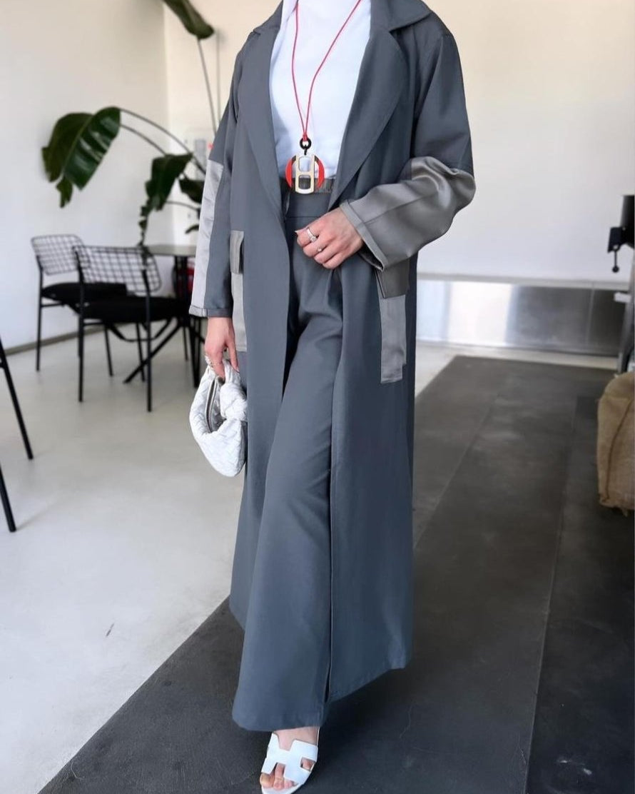 Soft Linen Tailored Set - afroda