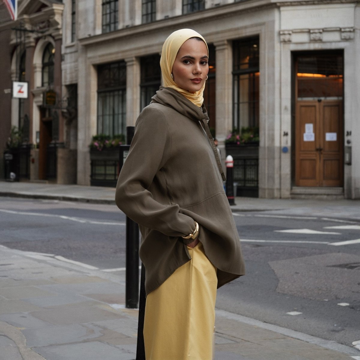 Sunshine – Modern Tunic & Wide - Leg Pants Set - afroda