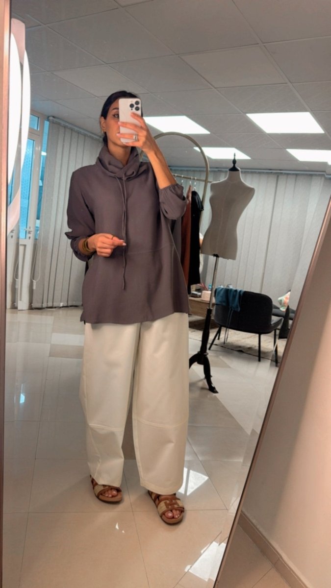 Sunshine – Modern Tunic & Wide - Leg Pants Set - afroda