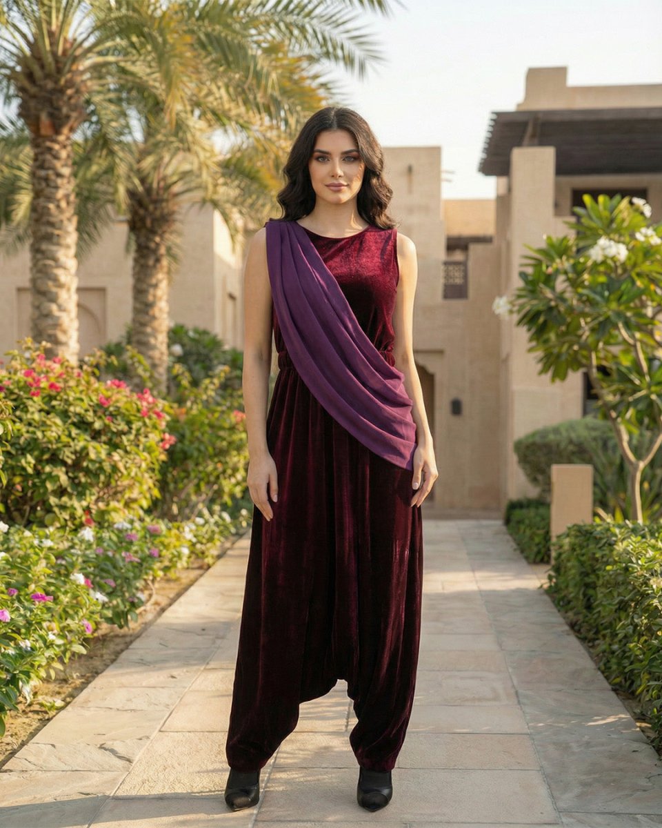 The Velvet Jumpsuit 2 - afroda