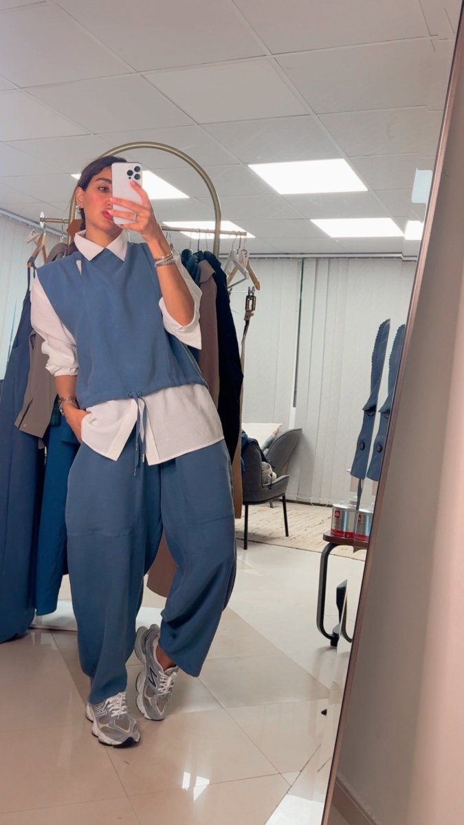 Two - Piece Relaxed Fit Set - afroda