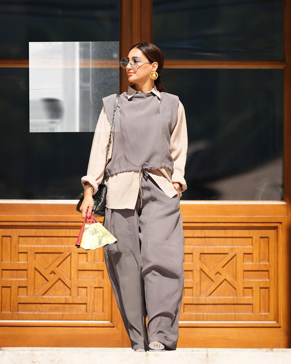 Two - Piece Relaxed Fit Set - afroda