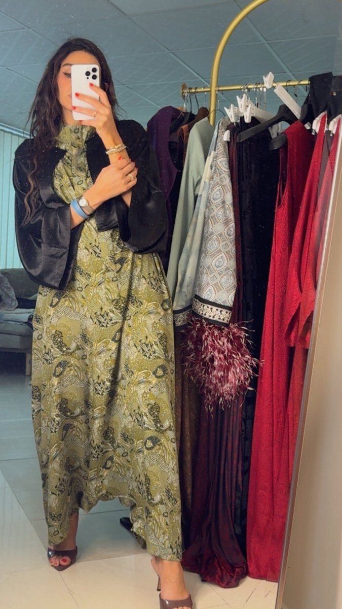 Botanic Flow Printed Jumpsuit - afroda