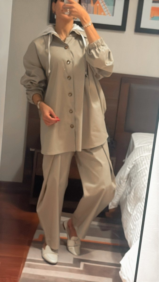 Olive Beige Ful Set - afroda