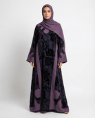 Snow Velvet Abaya - afroda