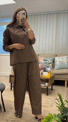 Structured Cotton Suit - afroda