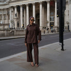 Structured Cotton Suit - afroda