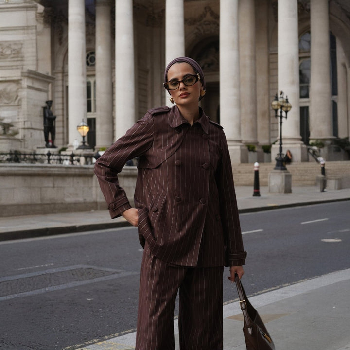 Structured Cotton Suit - afroda