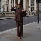 Structured Cotton Suit - afroda