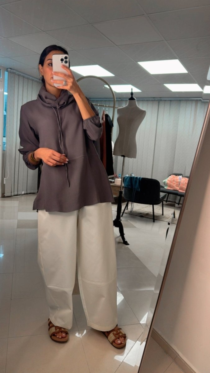 Sunshine – Modern Tunic & Wide - Leg Pants Set - afroda