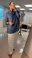 Sunshine – Modern Tunic & Wide - Leg Pants Set - afroda