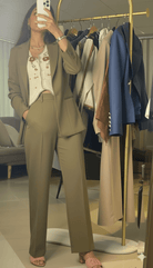 Tailored Pantsuit Set - afroda