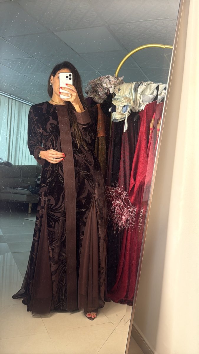 The Ramadan Velvet Abaya - afroda