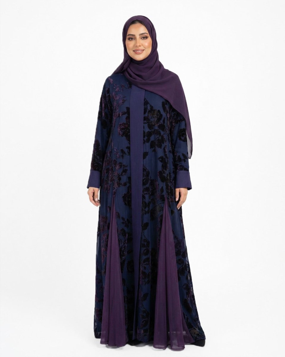 The Ramadan Velvet Abaya - Afroda