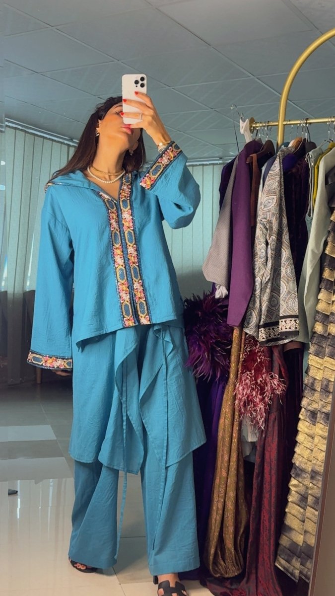 The Turquoise Kaboos Set - afroda