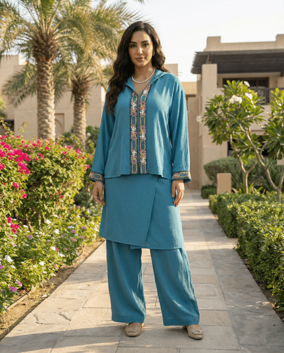 The Turquoise Kaboos Set - afroda